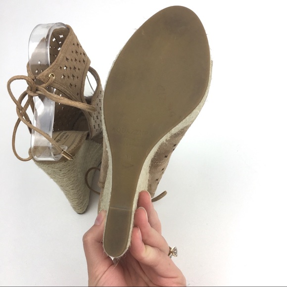 Aquazzura sexy thing wedge sandal heel cut out - Picture 5 of 8